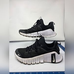 Nike Free Metcon 6 Black White Men’s Size 11 Gym Training Shoes FJ7127-001.